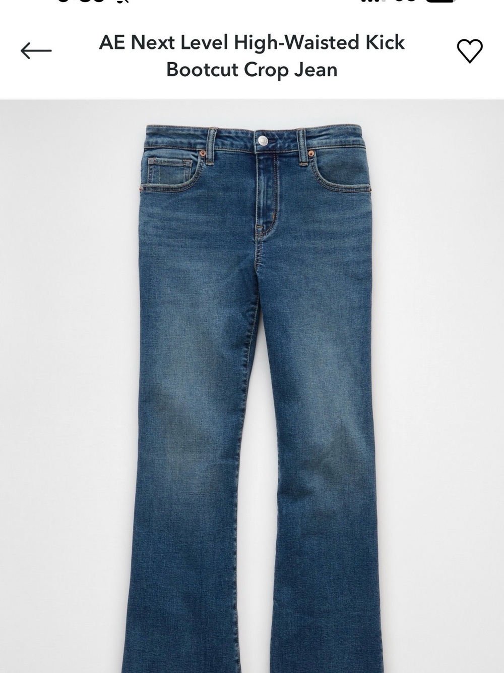 American Eagle Outfitters Blue Bootcut Jeans
